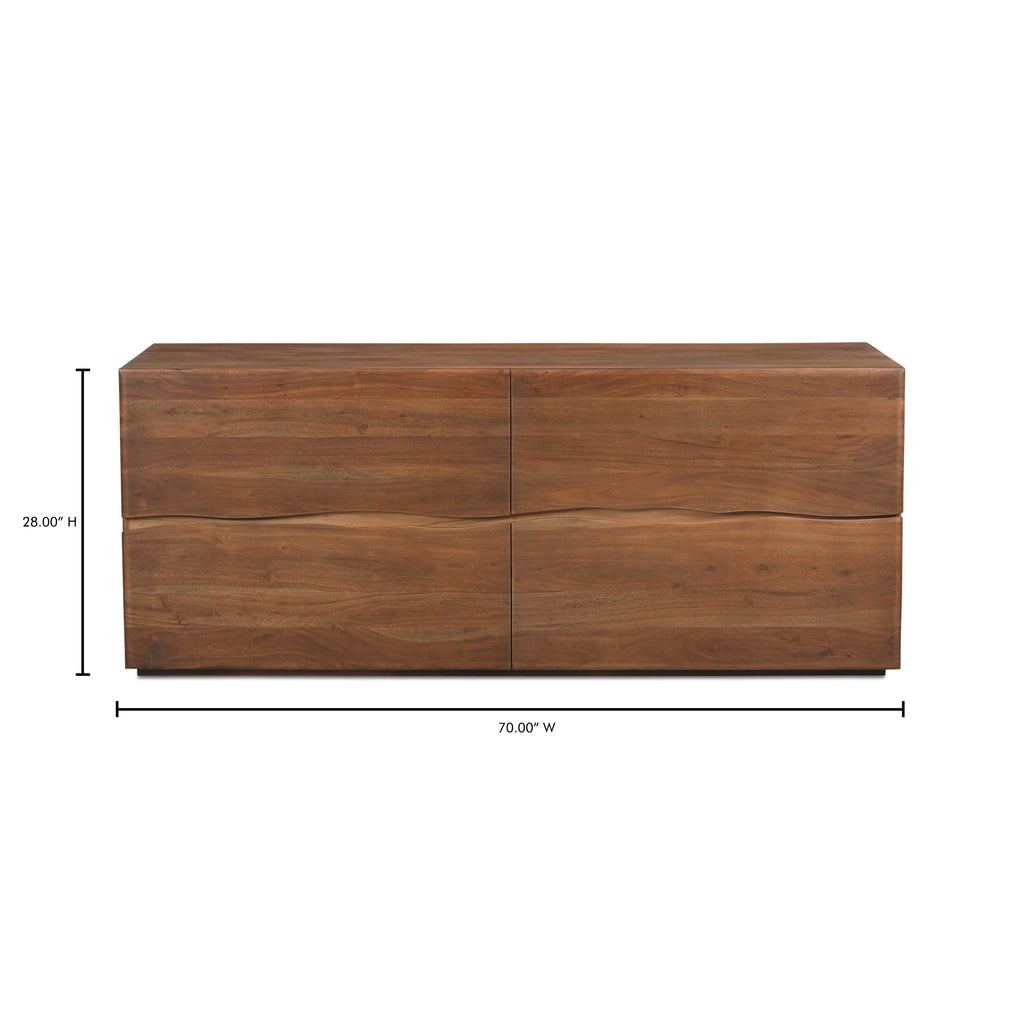 Watson 4 Drawer Dresser Brown - 1630Living