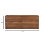 Watson 4 Drawer Dresser Brown - 1630Living