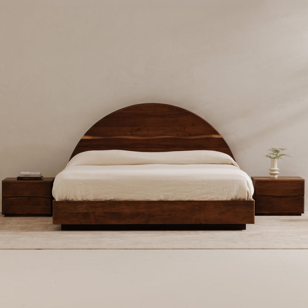 Watson Queen Bed Brown - 1630Living