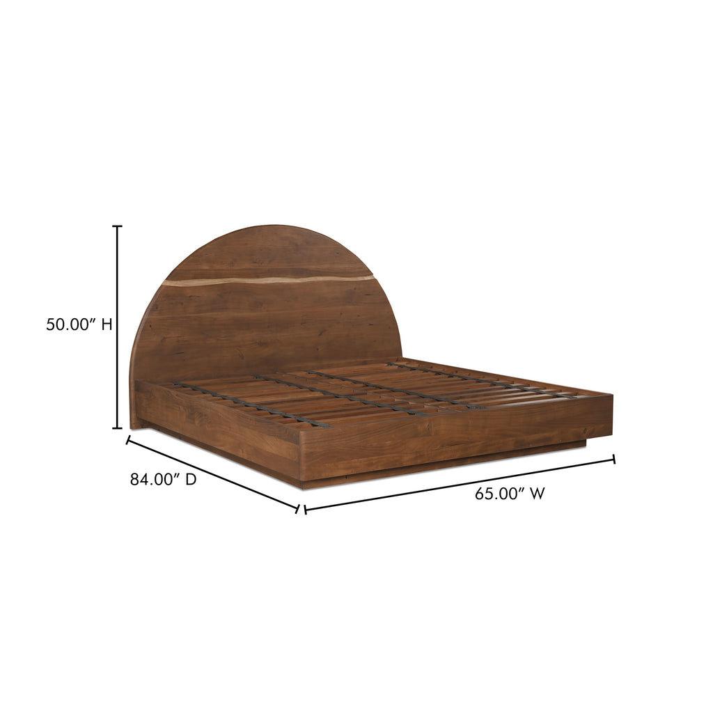 Watson Queen Bed Brown - 1630Living