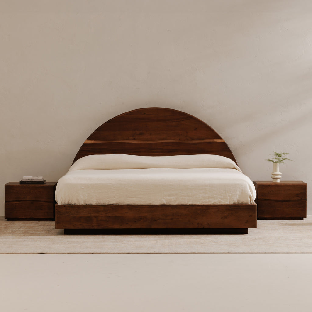 Watson King Bed Brown - 1630Living