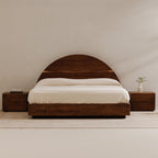 Watson King Bed Brown - 1630Living