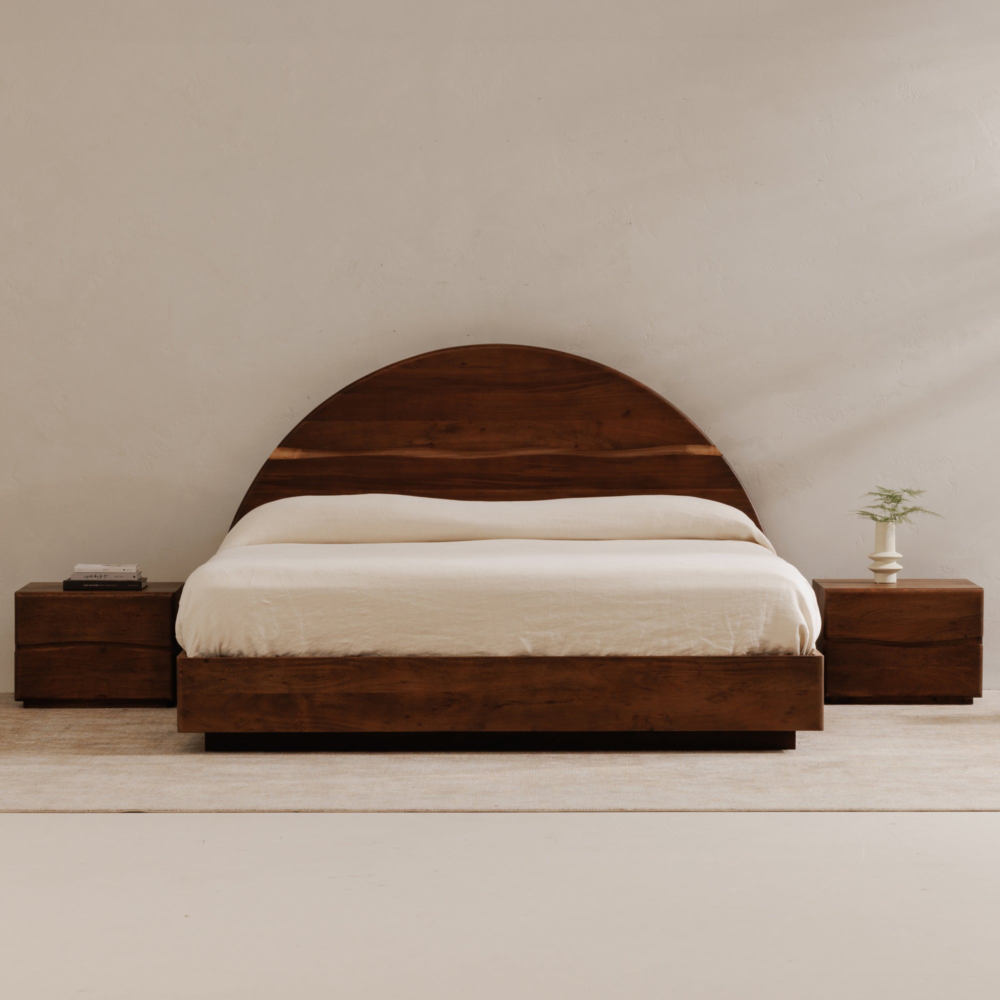 Watson King Bed Brown - 1630Living