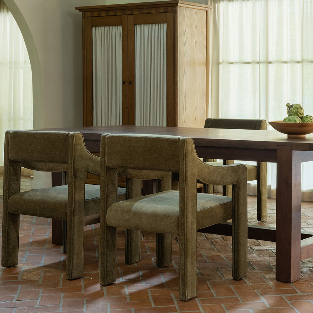 Wilson Dining Table Large Warm Brown - 1630Living