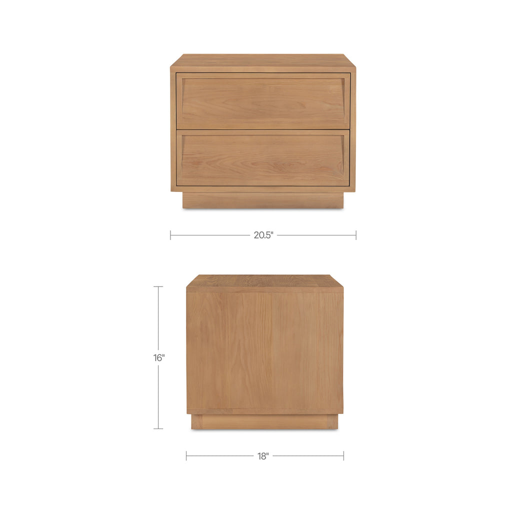 Hudson Nightstand Natural - 1630Living