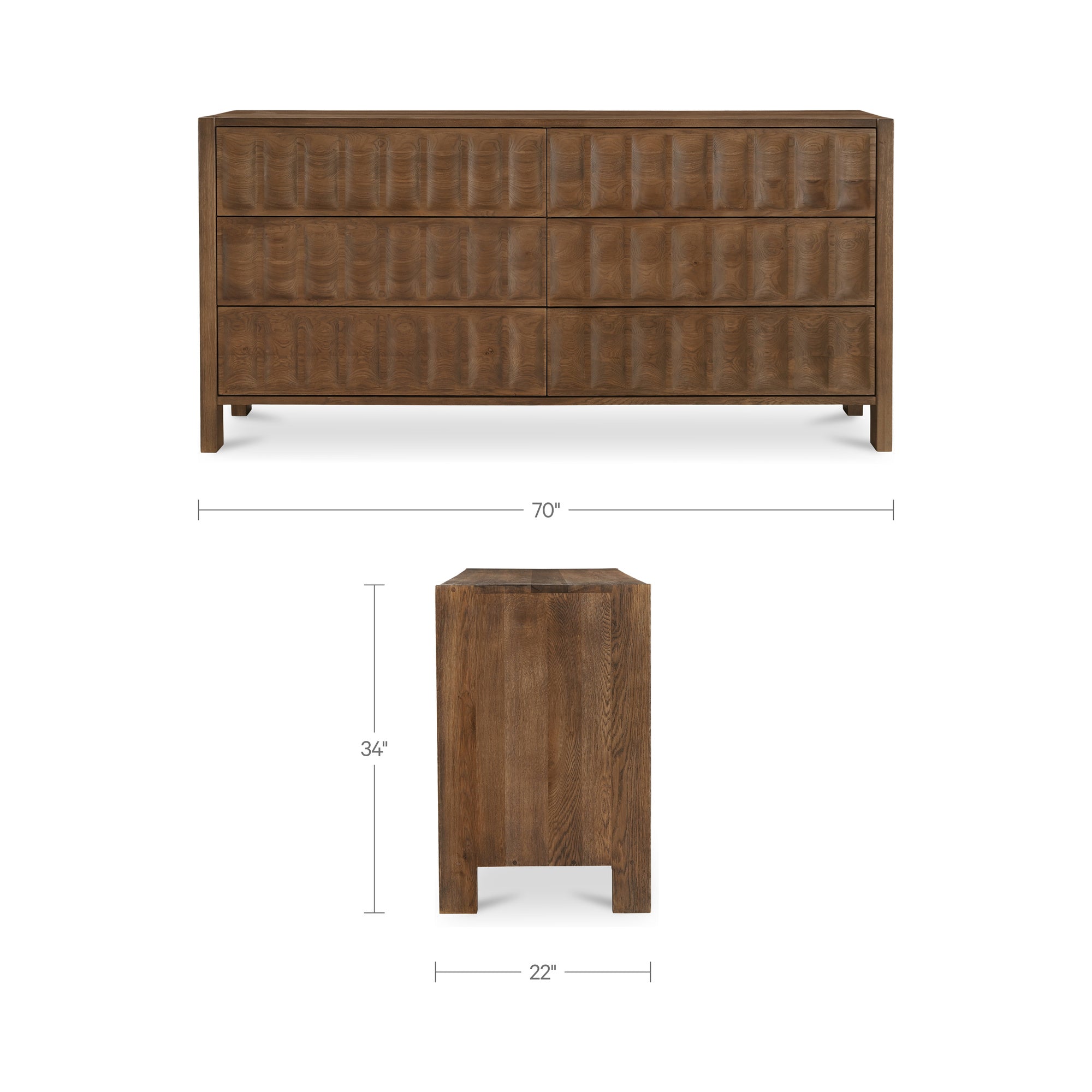 Roland Dresser Brown - 1630Living