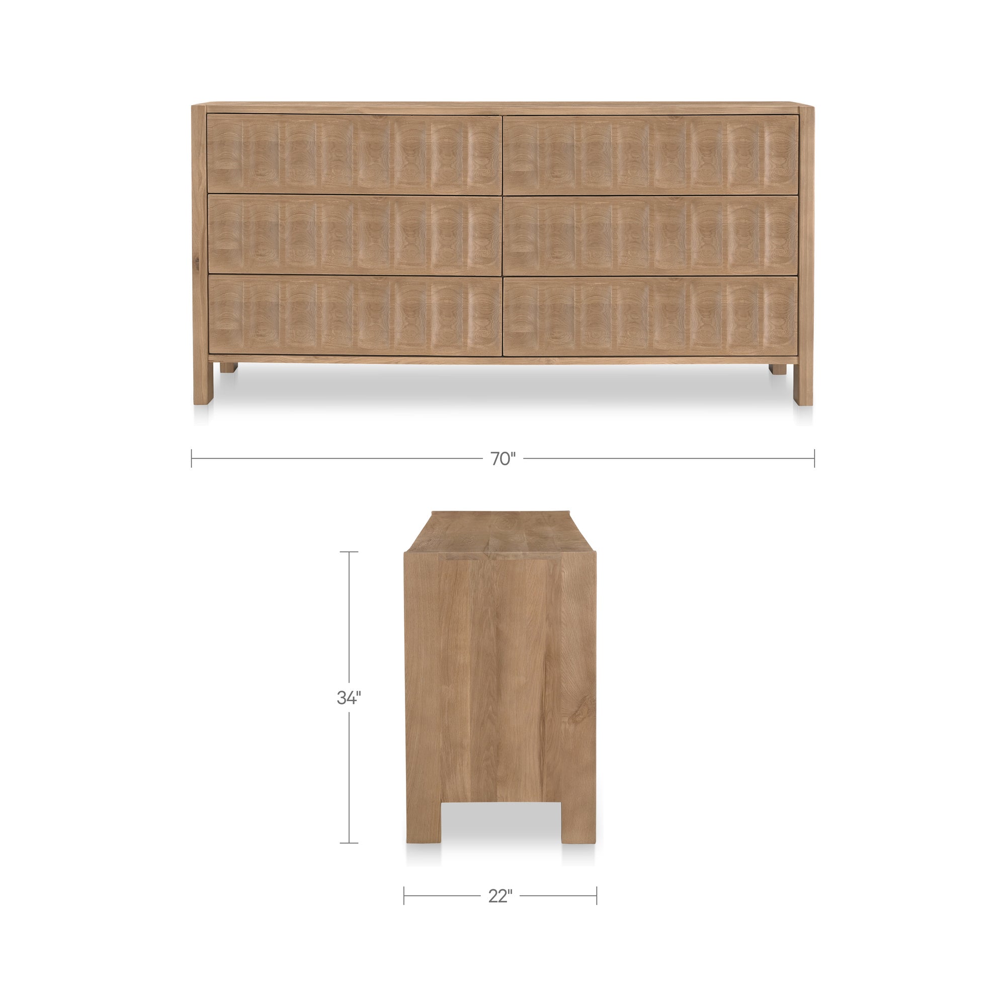 Roland Dresser Natural - 1630Living