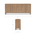 Roland Sideboard Natural - 1630Living