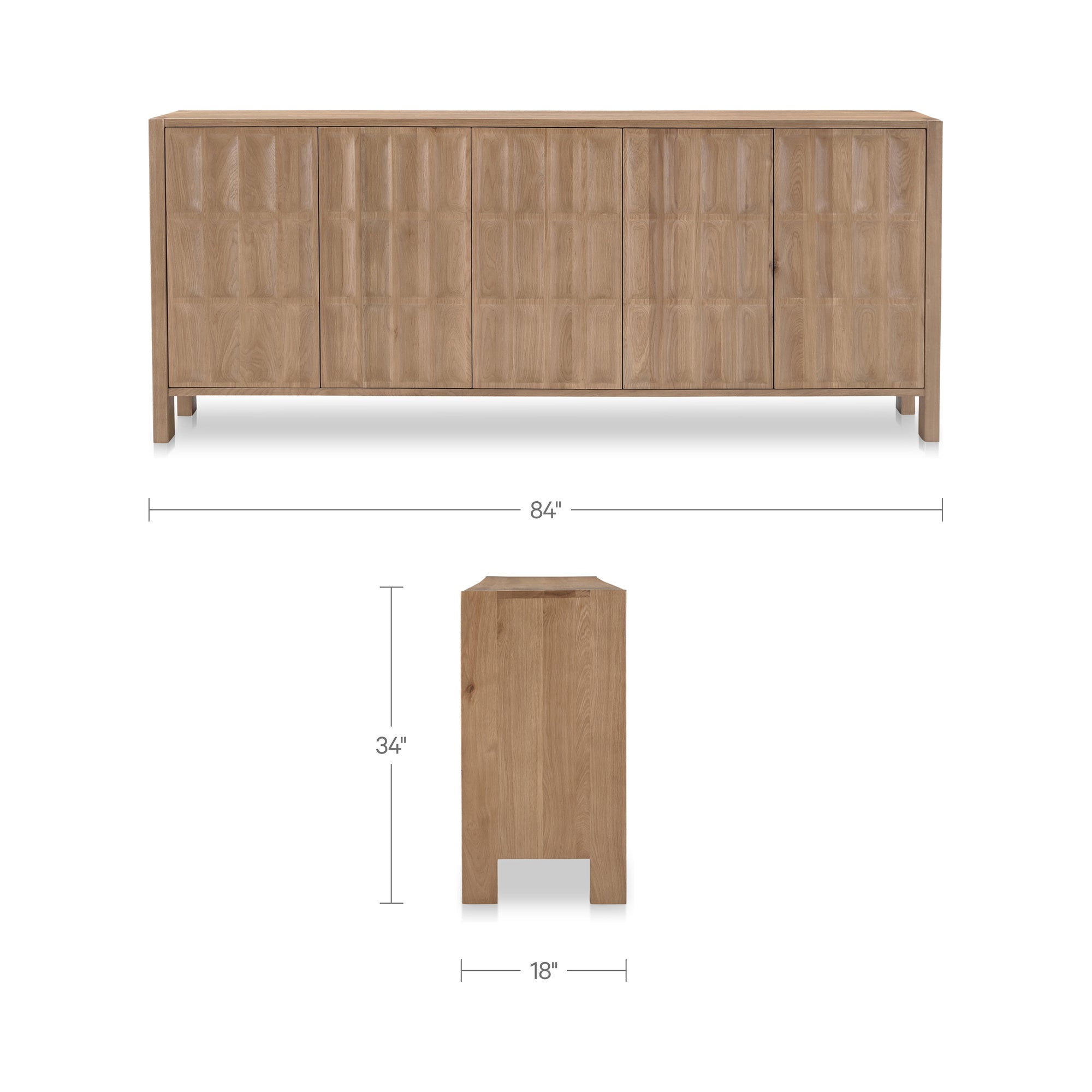 Roland Sideboard Natural - 1630Living