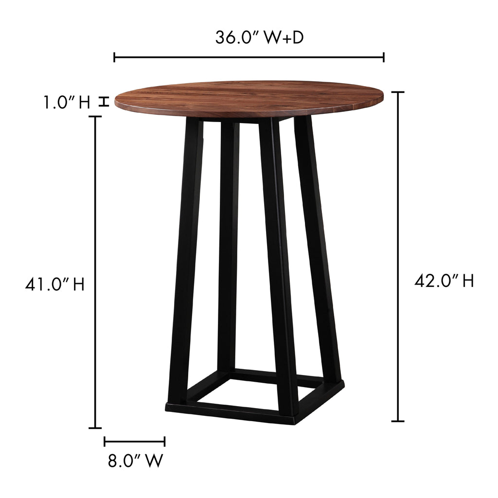Tri - Mesa Bar Table Brown - 1630Living