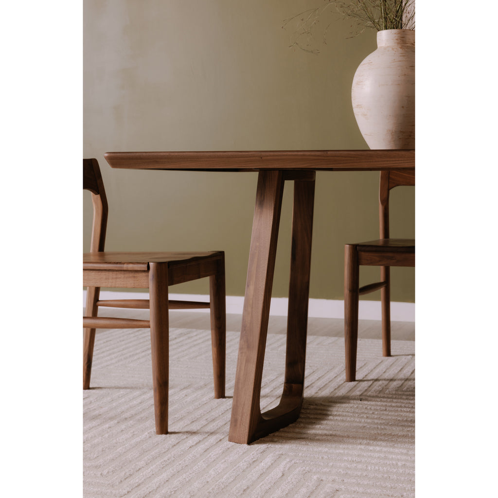 Silas Dining Table Walnut Brown - 1630Living