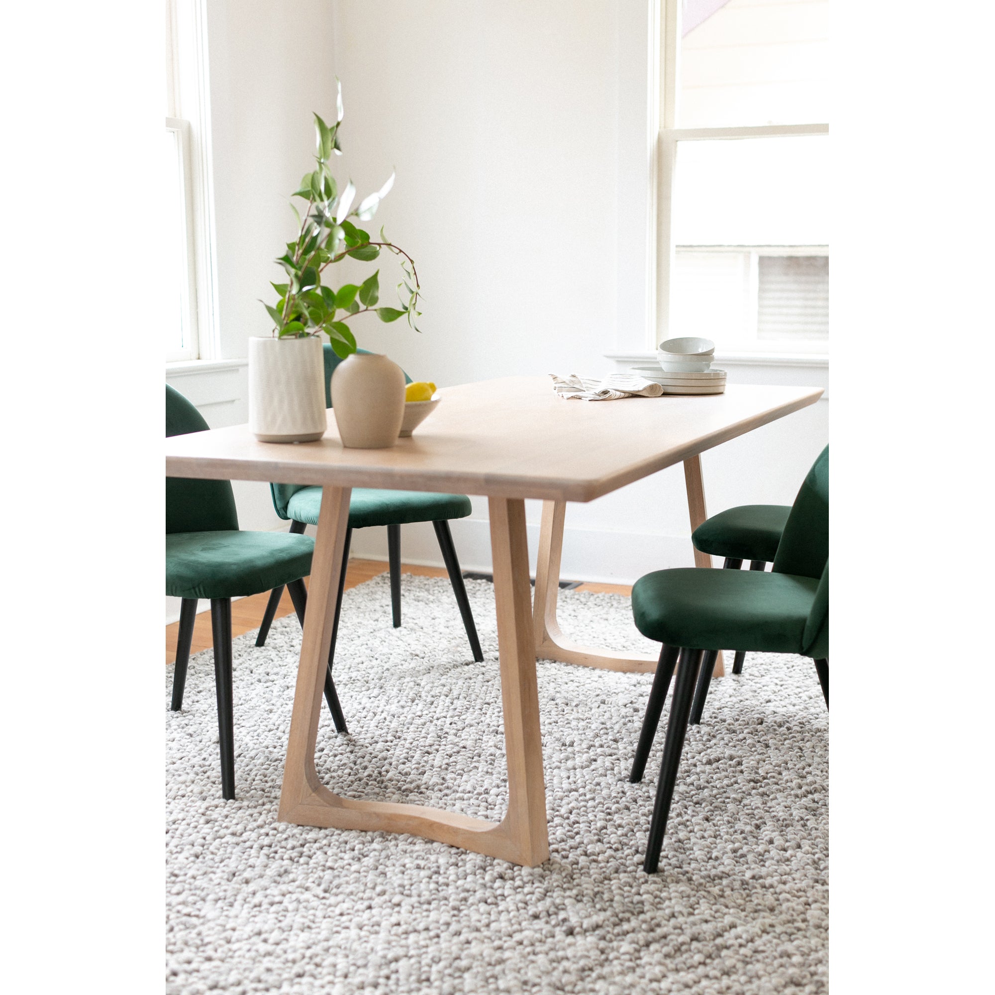 Silas Dining Table White Oak - 1630Living