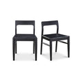 Owing Dining Chair Black - Set Of Two - 1630Living