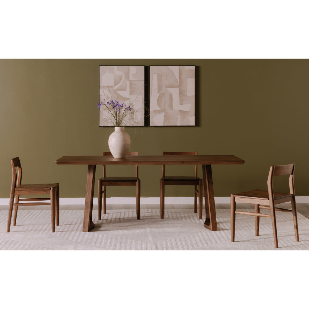 Owing Dining Chair Walnut Brown - Set Of Two - 1630Living