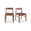 Owing Dining Chair Walnut Brown - Set Of Two - 1630Living
