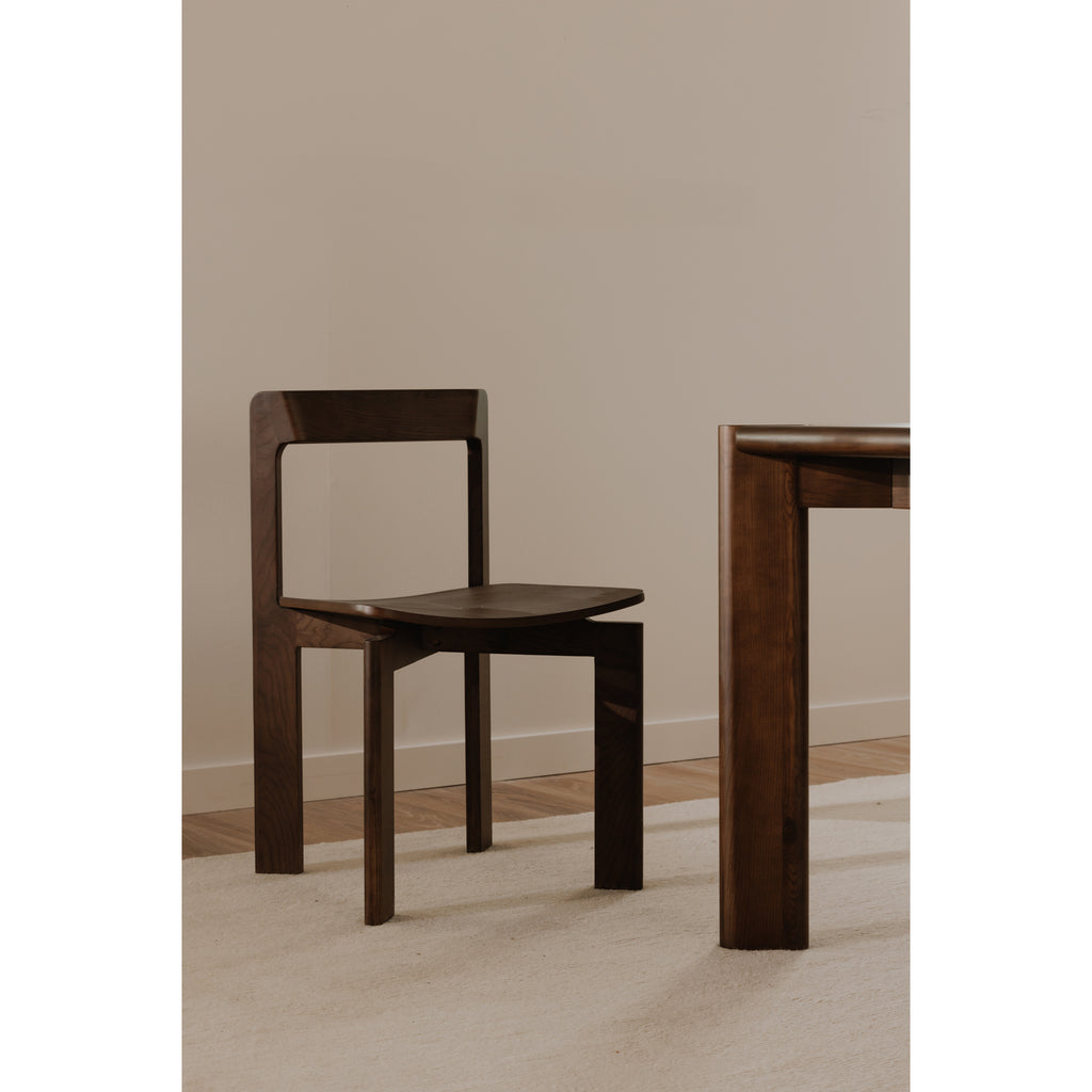 Daifuku Dining Chair Brown – Set Of Two - 1630Living