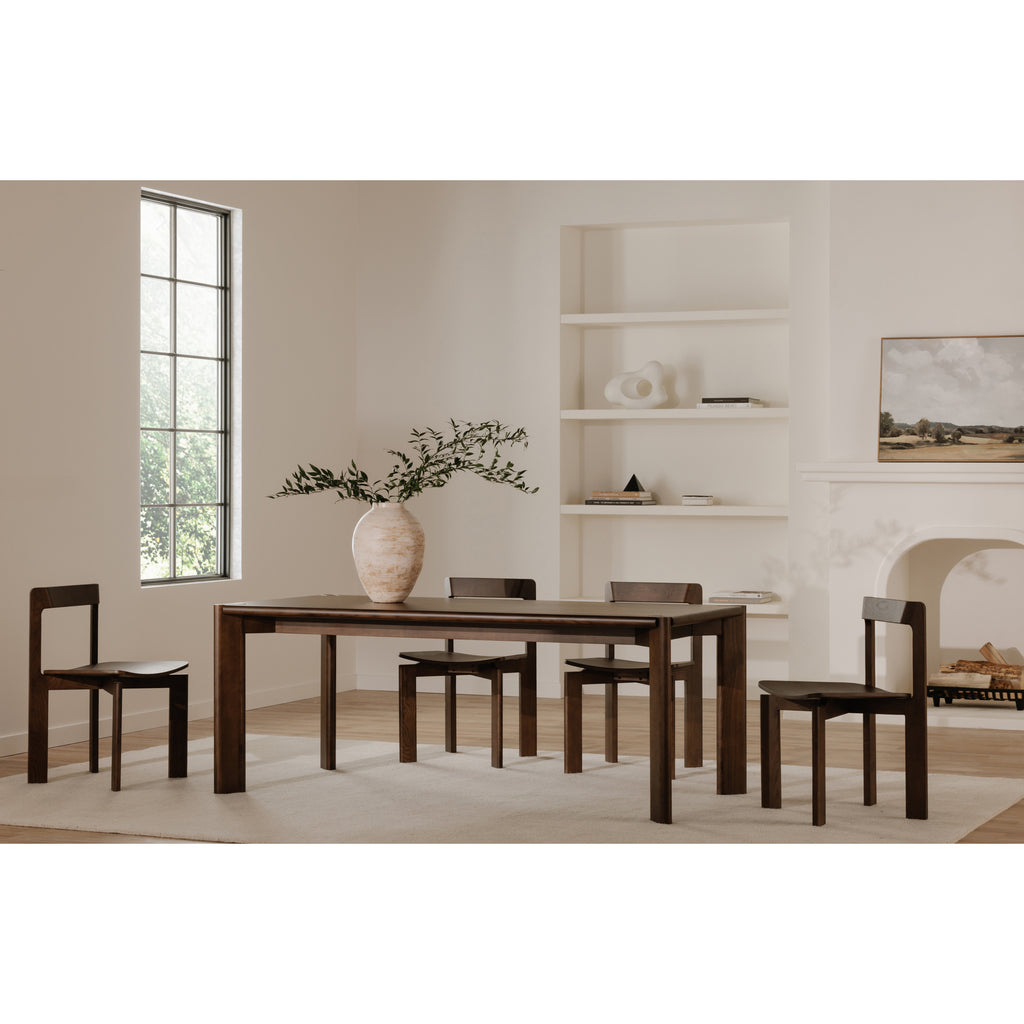 Daifuku Dining Chair Brown – Set Of Two - 1630Living