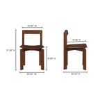 Daifuku Dining Chair Brown – Set Of Two - 1630Living