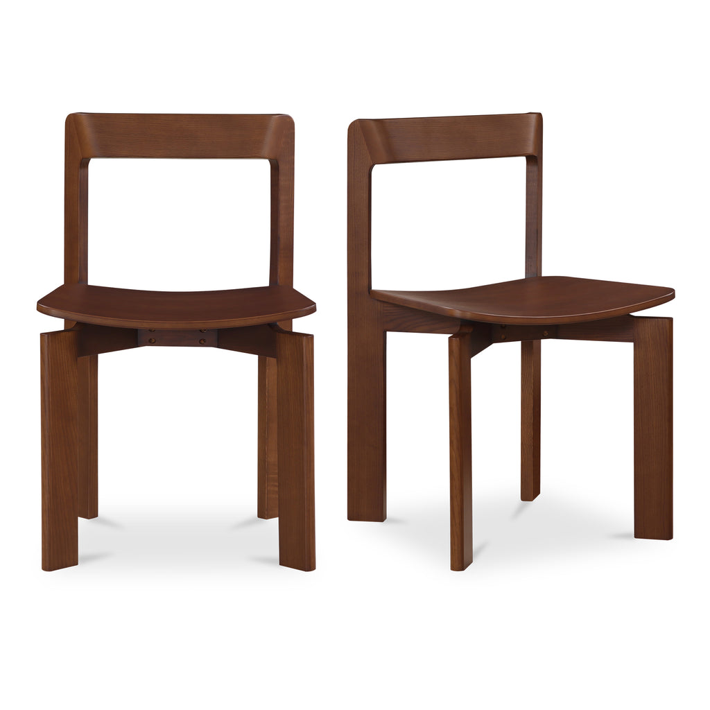 Daifuku Dining Chair Brown – Set Of Two - 1630Living
