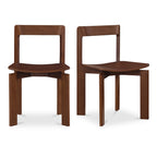 Daifuku Dining Chair Brown – Set Of Two - 1630Living
