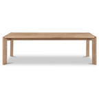 Daifuku Large Dining Table Brushed Natural Oak - 1630Living