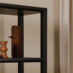 Nolan Bookcase Black - 1630Living