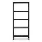 Nolan Bookcase Black - 1630Living