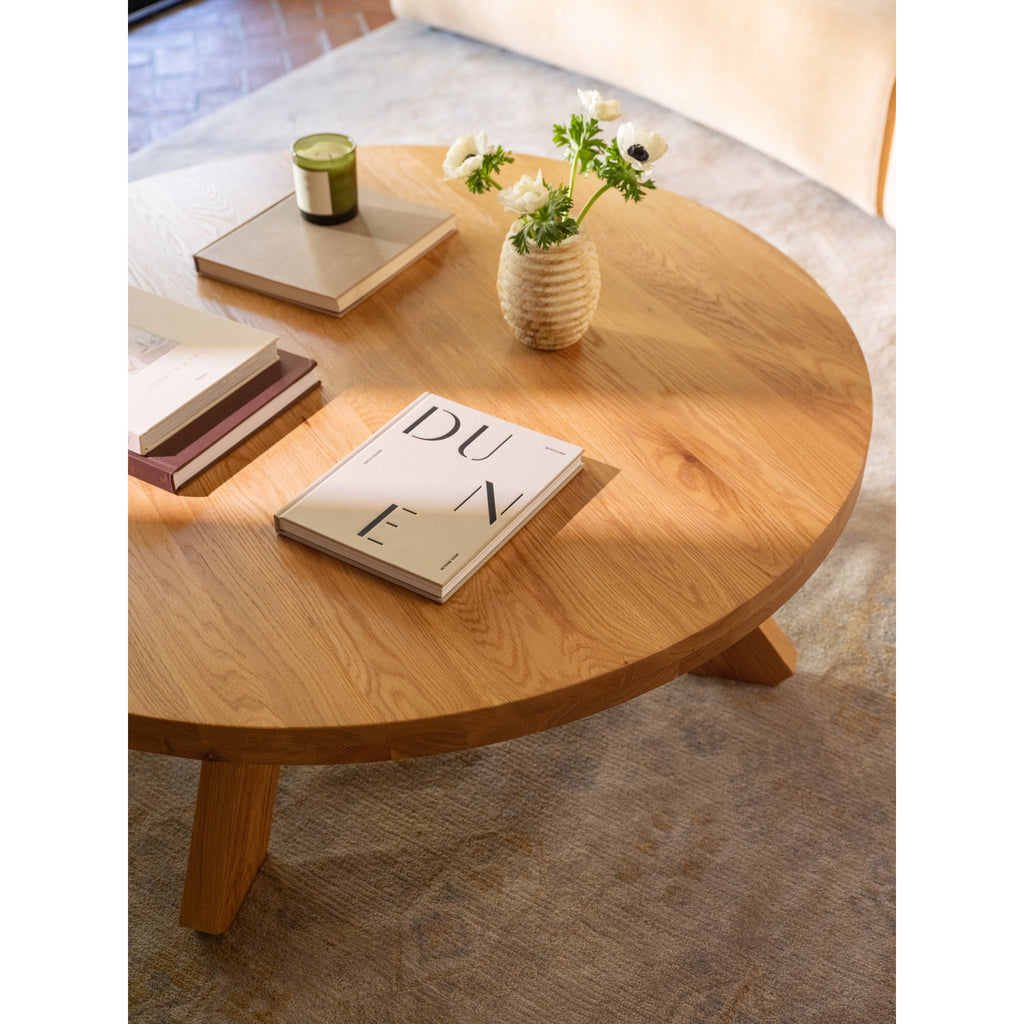 Alden Coffee Table Natural Oak - 1630Living