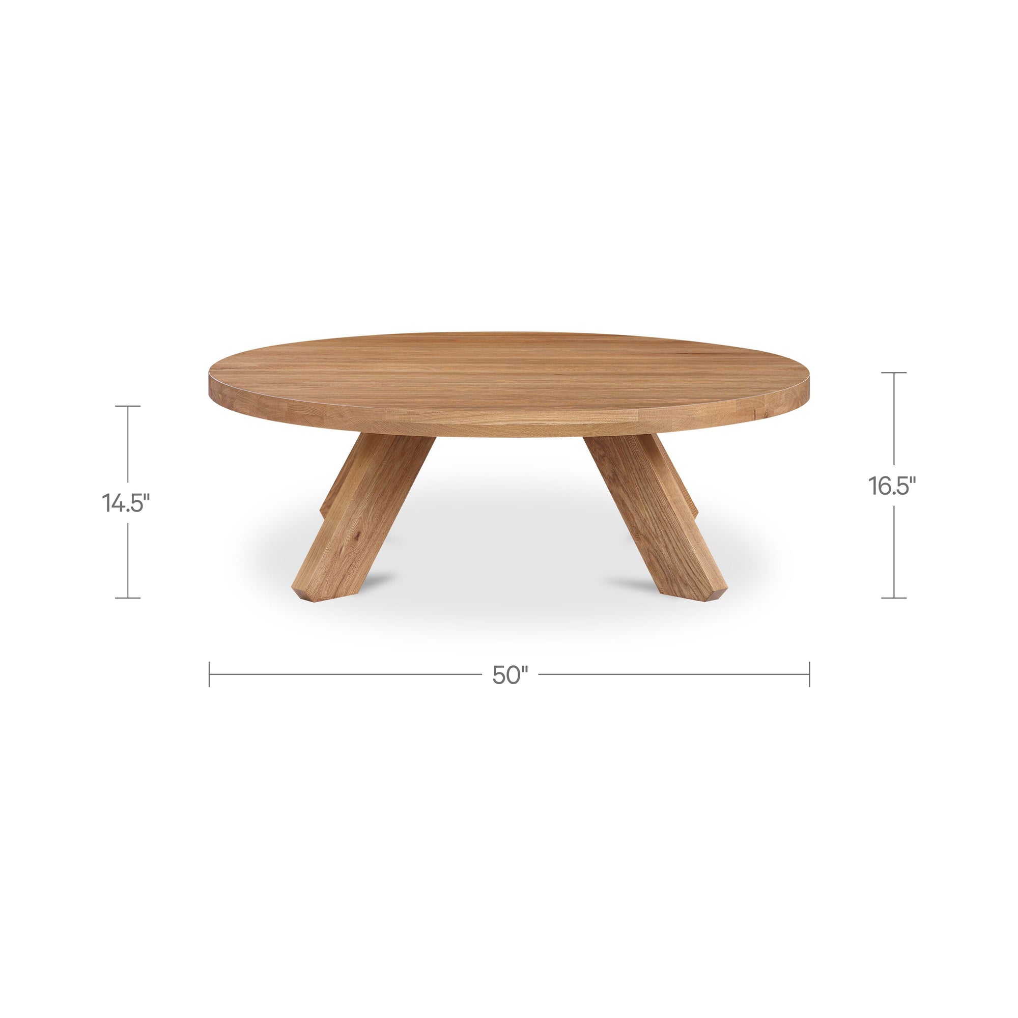 Alden Coffee Table Natural Oak - 1630Living