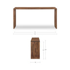 Carrie Counter Table Walnut - 1630Living