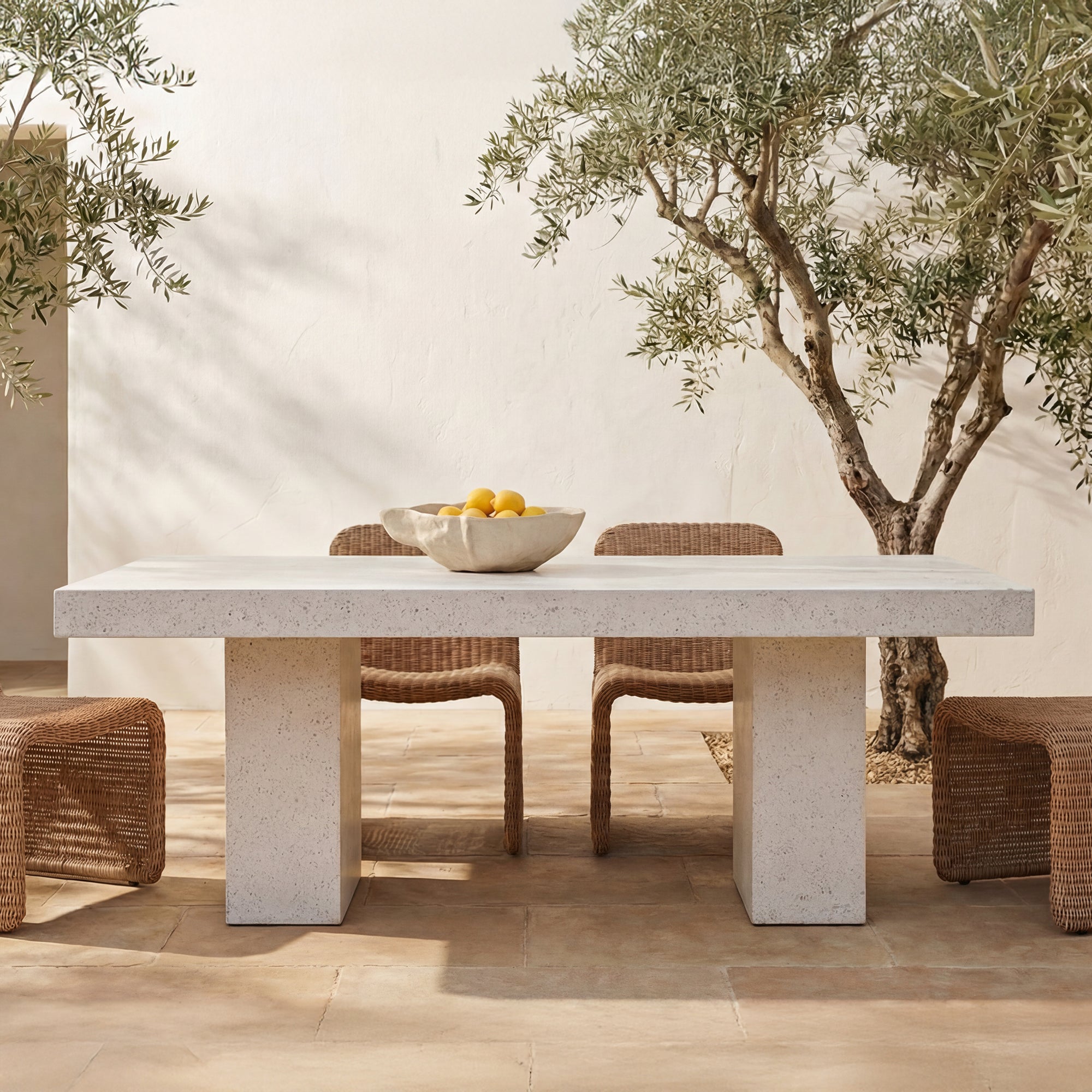 Antonius Outdoor Dining Table Terrazzo - 1630Living