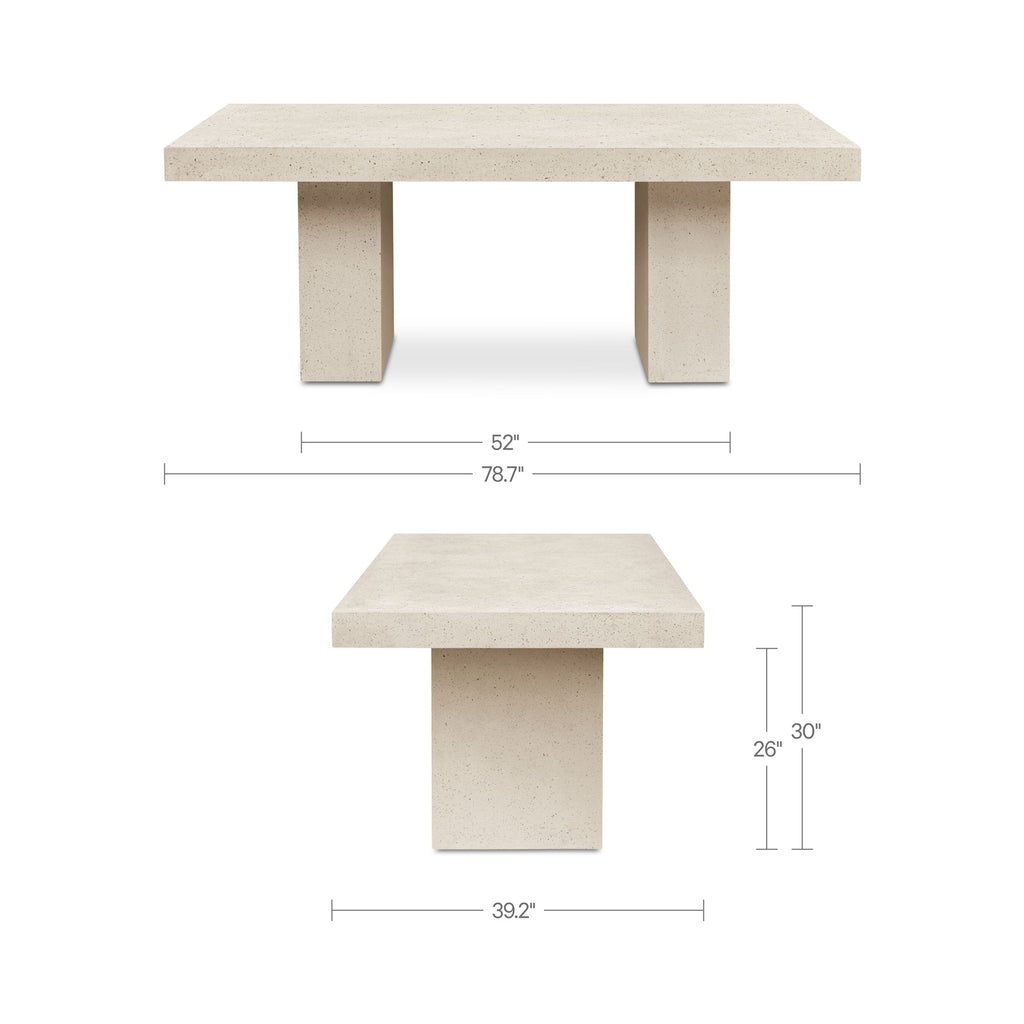Antonius Outdoor Dining Table Terrazzo - 1630Living
