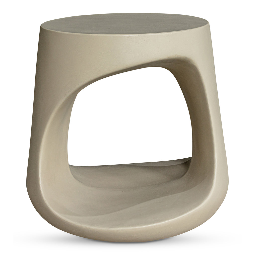 Rothko Outdoor Stool Cream - 1630Living