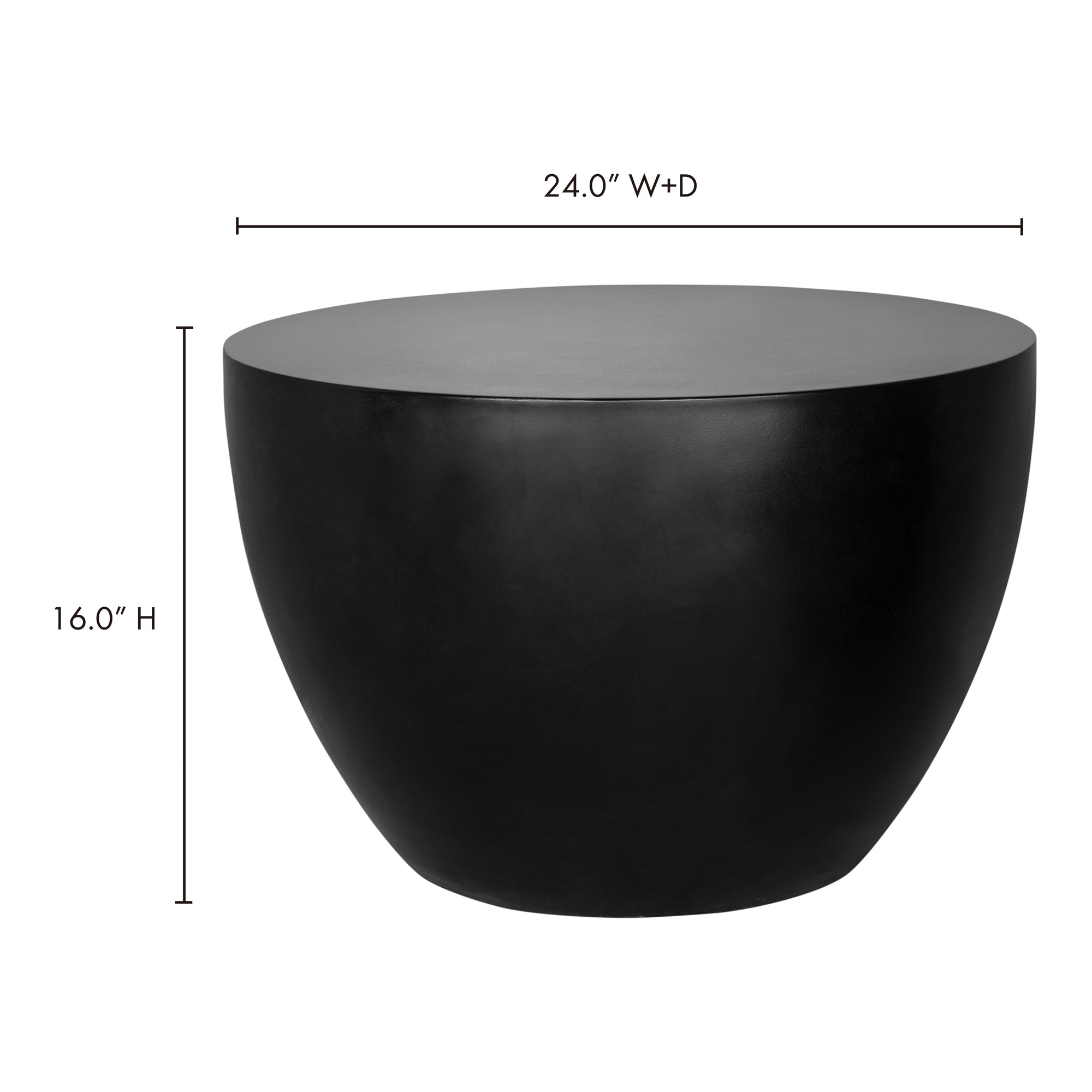Insitu Side Table Black - 1630Living