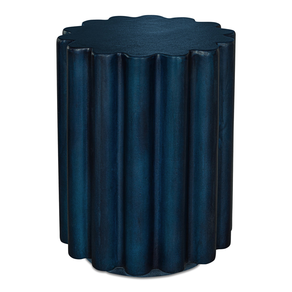 Taffy Accent Table Navy Blue - 1630Living