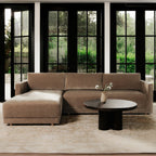 Bryn Sectional Camel Left - 1630Living