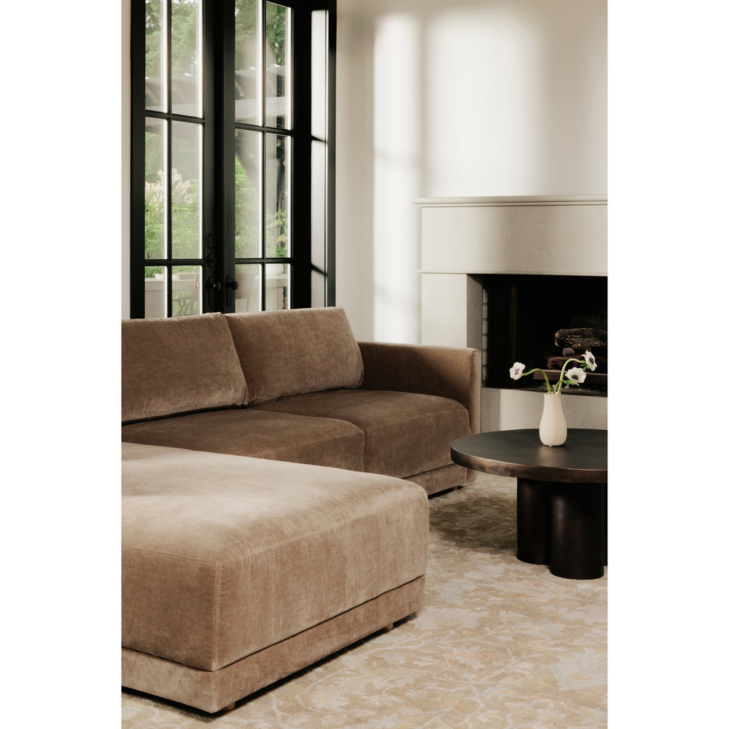 Bryn Sectional Camel Left - 1630Living