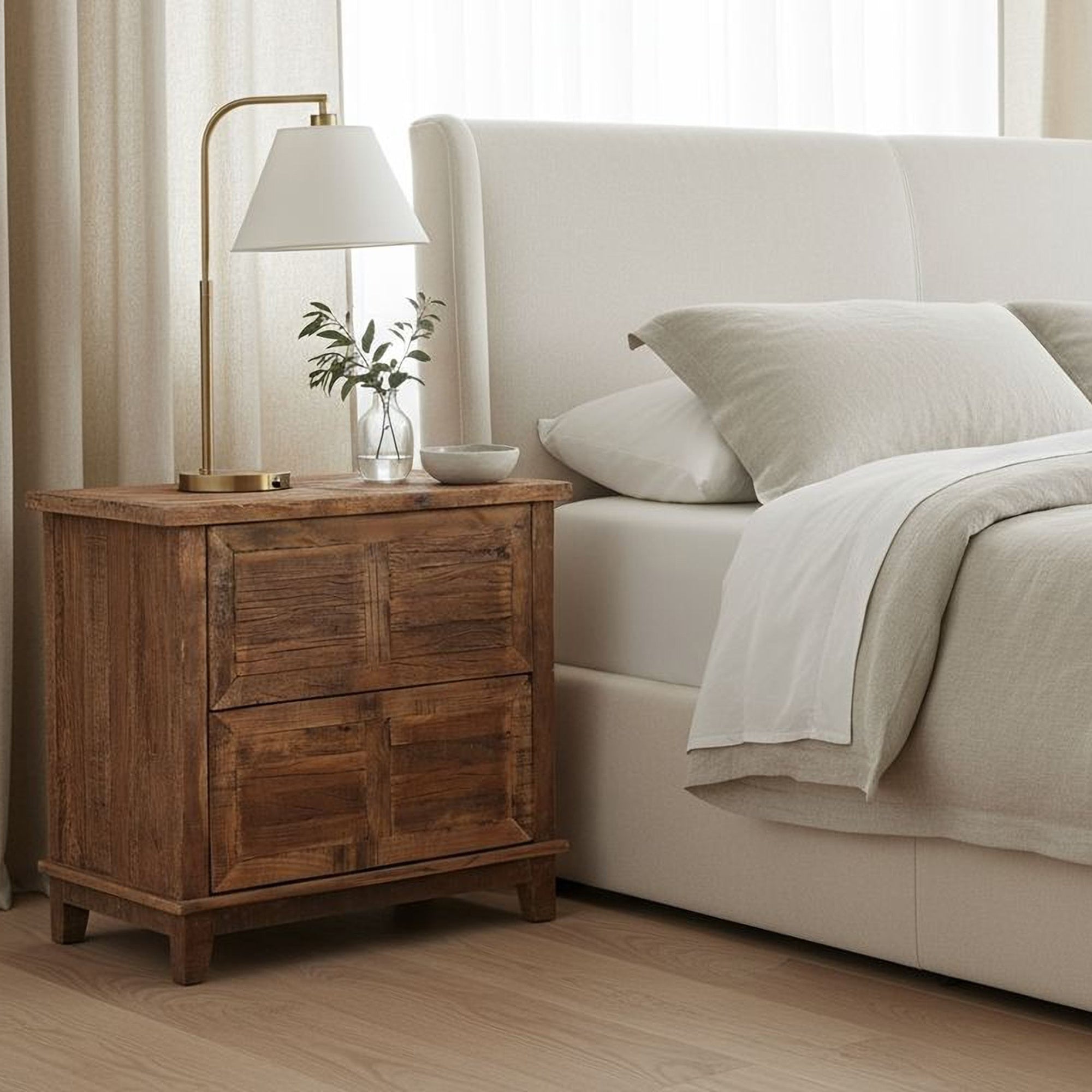 Augusta Nightstand Brown - 1630Living