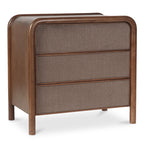 Rye 3 Drawer Nightstand Warm Brown - 1630Living