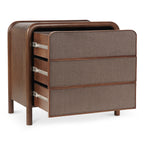 Rye 3 Drawer Nightstand Warm Brown - 1630Living