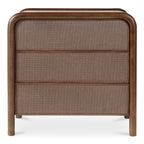 Rye 3 Drawer Nightstand Warm Brown - 1630Living