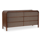 Rye 6 Drawer Dresser Warm Brown - 1630Living