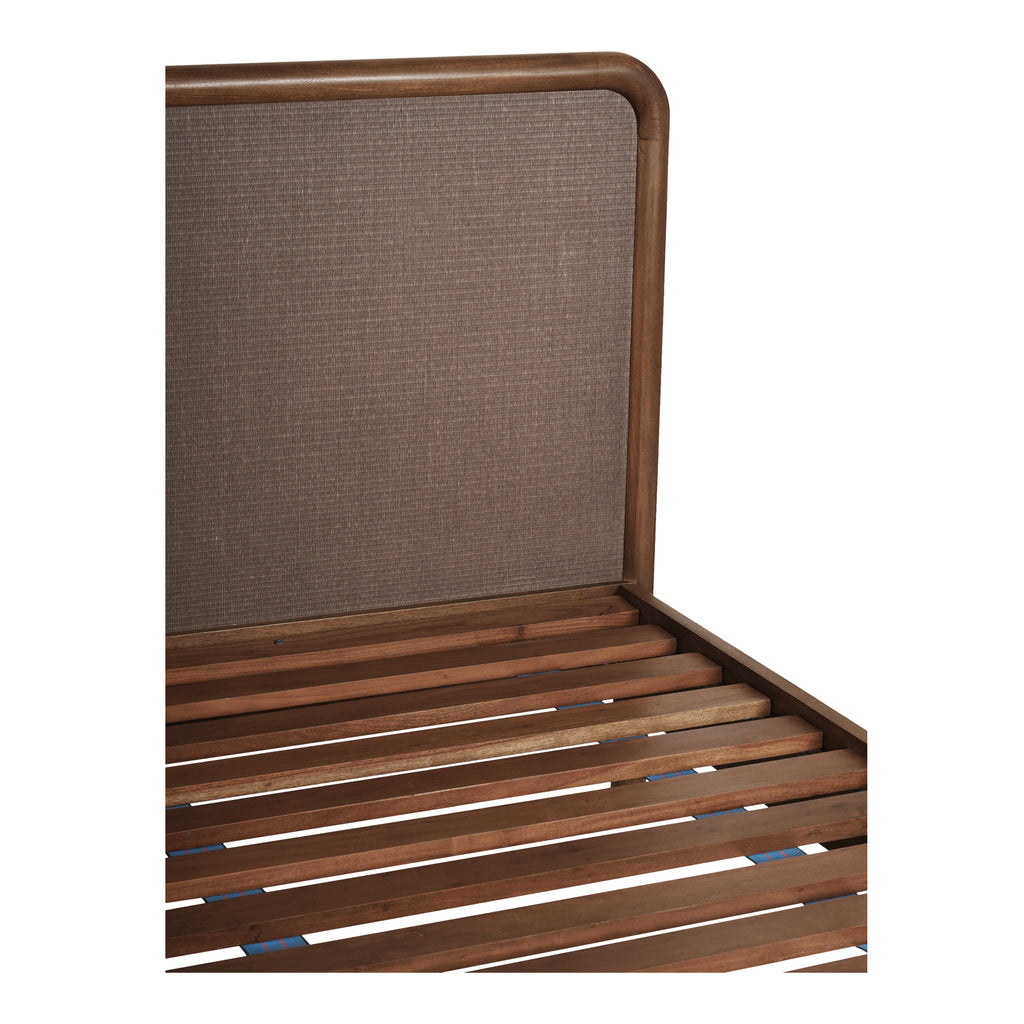 Rye Queen Bed Warm Brown - 1630Living