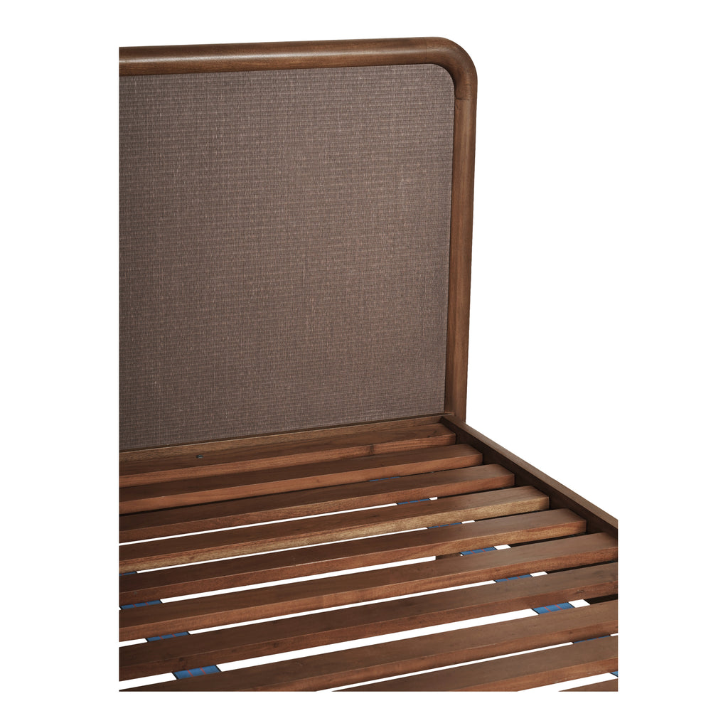Rye King Bed Warm Brown - 1630Living