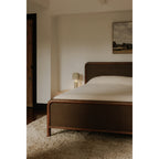Rye King Bed Warm Brown - 1630Living
