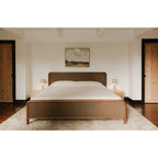 Rye King Bed Warm Brown - 1630Living