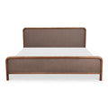 Rye King Bed Warm Brown - 1630Living