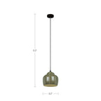 Vida Pendant Lamp Green - 1630Living
