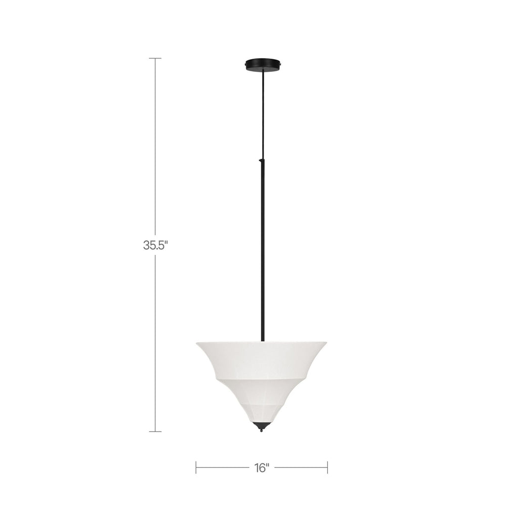 Corrina Pendant Lamp Small White - 1630Living