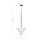 Corrina Pendant Lamp Small White - 1630Living